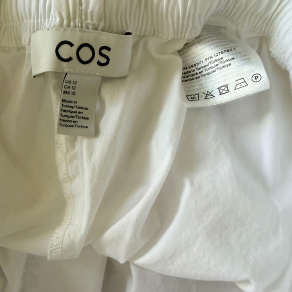 COS Drawstring White Shorts - Picture 5 of 9
